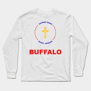 BUFFALO PATRON SAINT Long Sleeve T-Shirt